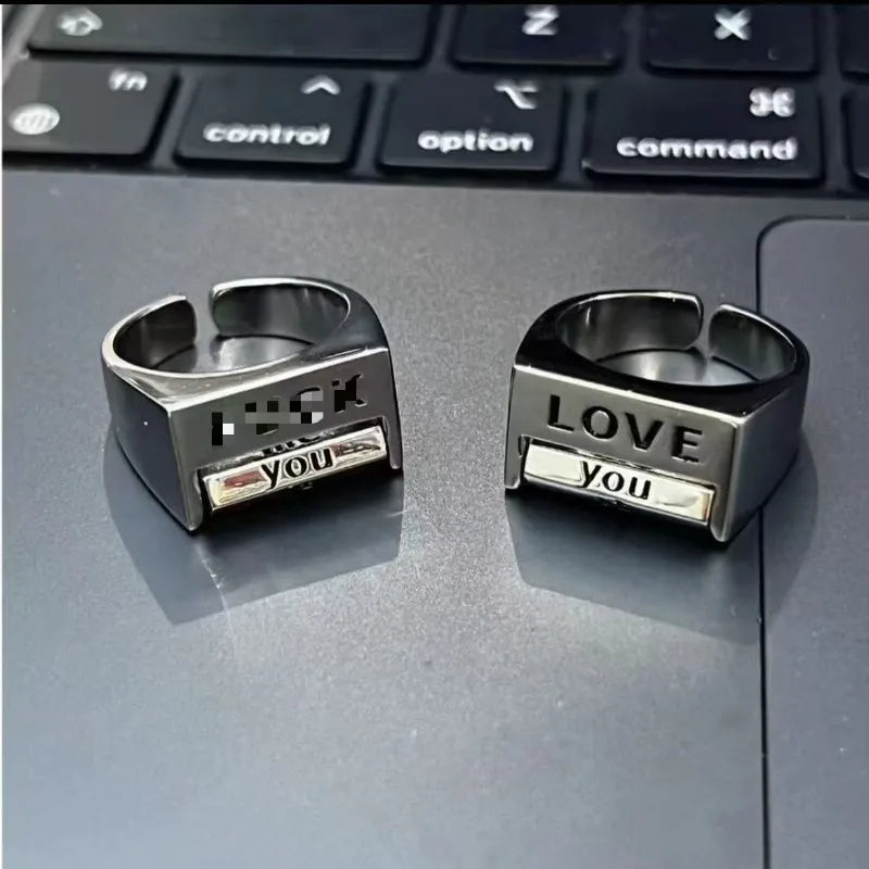 Unisex Rotatable Mood Ring