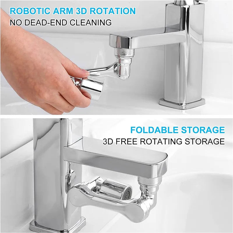 Metal 1080° Rotatable Extension Faucet