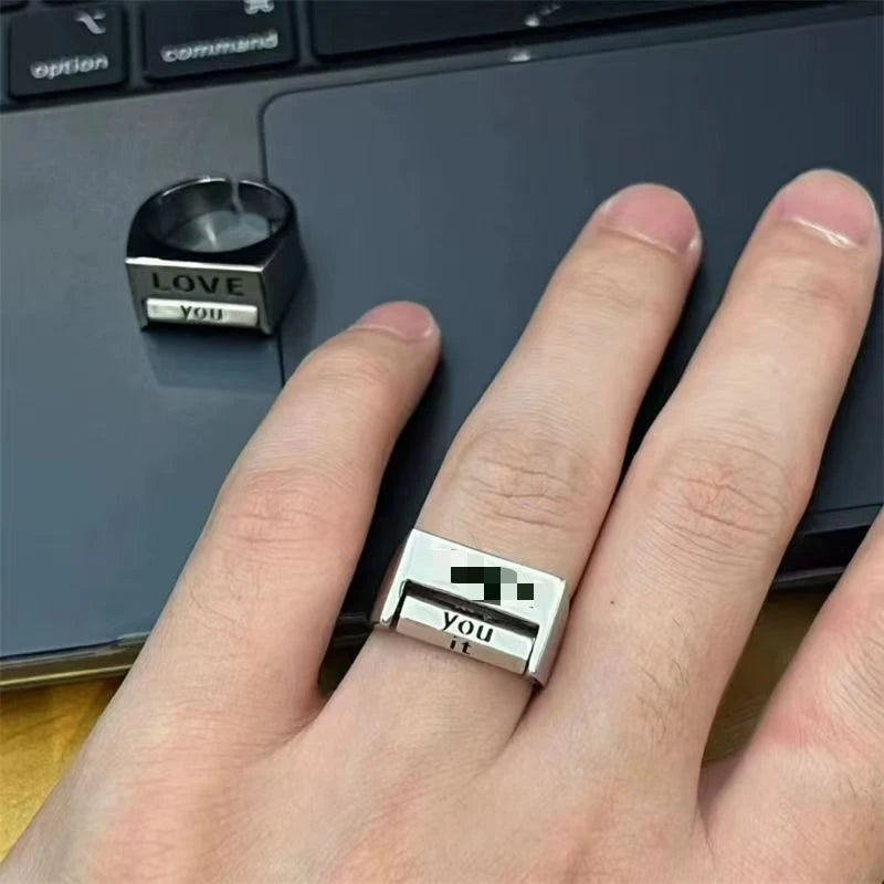 Unisex Rotatable Mood Ring