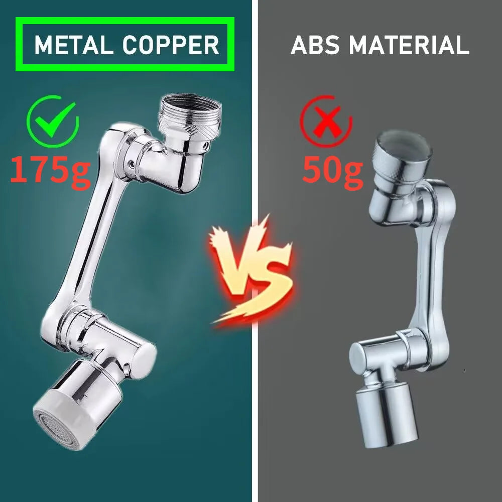 Metal 1080° Rotatable Extension Faucet