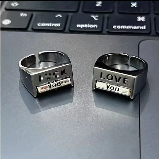 Unisex Rotatable Mood Ring